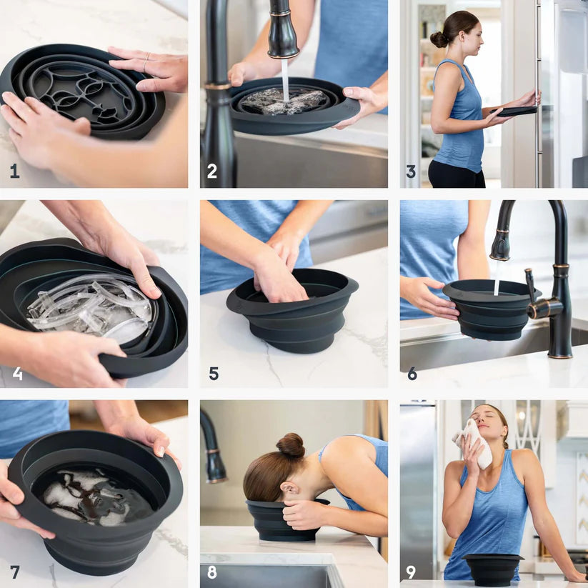 Silicone Bowl For Face Ice Bath