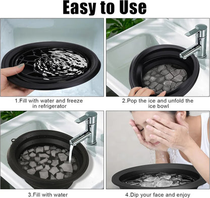 Silicone Bowl For Face Ice Bath
