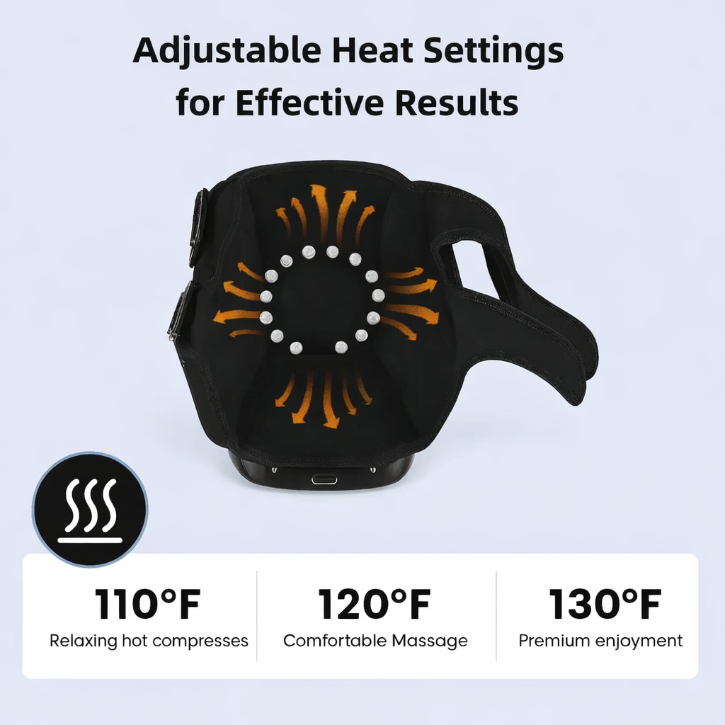 Denver Coast™ Smart Knee Massager with Heat & Vibration