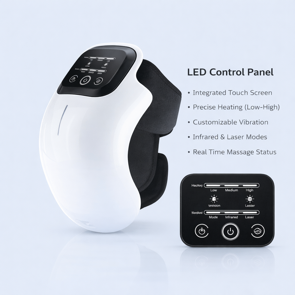 Denver Coast™ Smart Knee Massager with Heat & Vibration