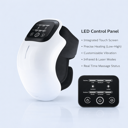 Denver Coast™ Smart Knee Massager with Heat & Vibration