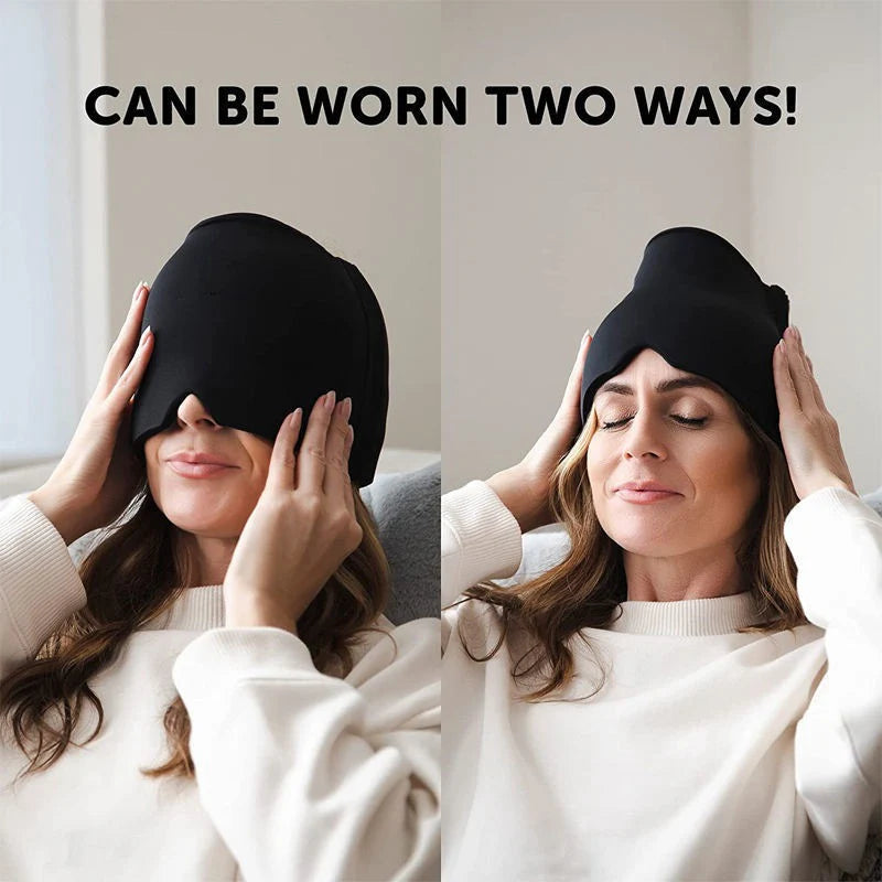 Migraine Relief Cap: Fast Relief for Sinus Pressure, Tension, Headache & Stress