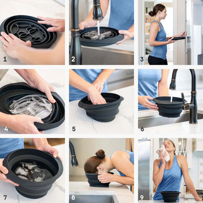Silicone Bowl For Face Ice Bath
