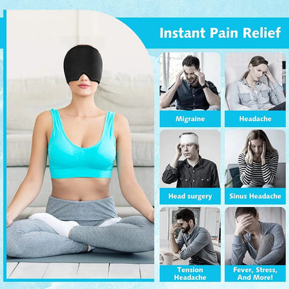 Migraine Relief Cap: Fast Relief for Sinus Pressure, Tension, Headache & Stress